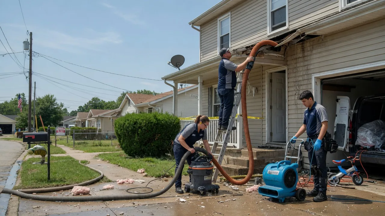 Water Damage Restoration in Hope, IN near me